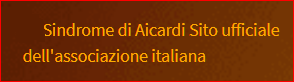 Sindrome di Aicardi Sito ufficiale dell'associazione italiana